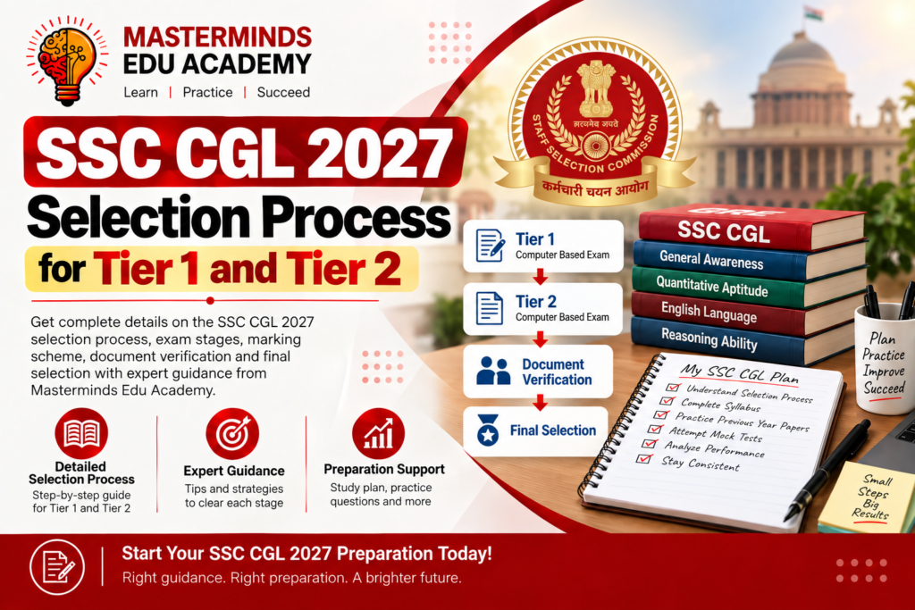 SSC CGL 2027 selection process